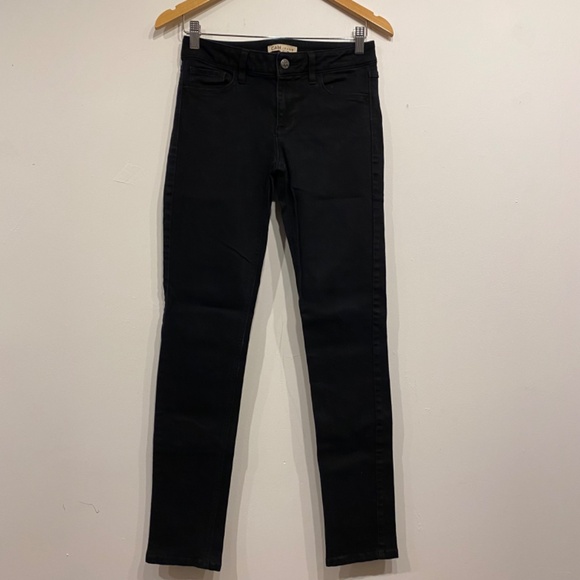 Cabi Black Stretchy Skinny Mid Rise Jeans in Style 189 Size 2 - Picture 1 of 4